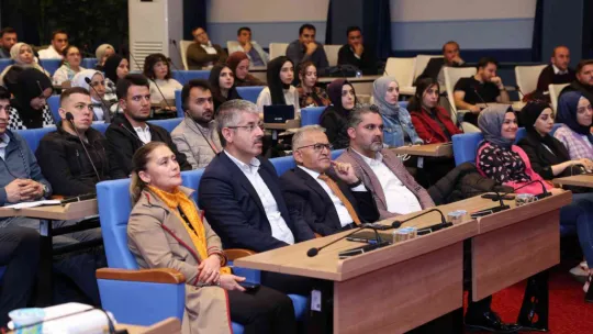 Başkan Büyükkılıç ve Başkan Çopuroğlu'na ulaşım brifingi