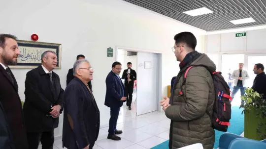 Başkan Büyükkılıç ve Vali Çiçek'ten 'insan' odaklı projelere ziyaret