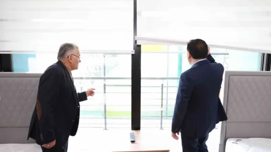 Başkan Büyükkılıç ve Vali Çiçek'ten 'insan' odaklı projelere ziyaret