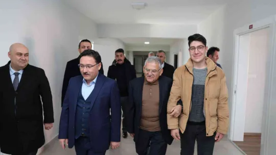 Başkan Büyükkılıç ve Vali Çiçek'ten 'insan' odaklı projelere ziyaret