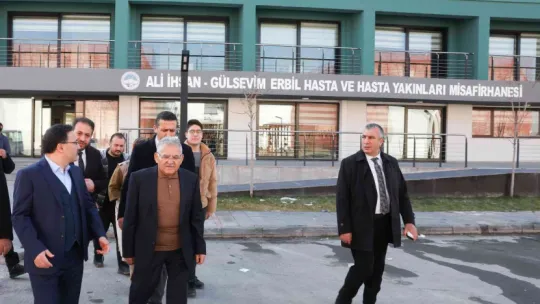 Başkan Büyükkılıç ve Vali Çiçek'ten 'insan' odaklı projelere ziyaret