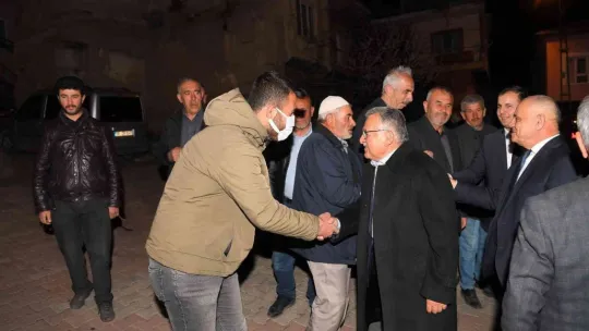 Başkan Büyükkılıç Yahyalılarla buluştu
