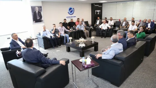Başkan Büyüksimitci: 'Gaziantep Sanayi Odası ile her türlü işbirliğine hazırız'