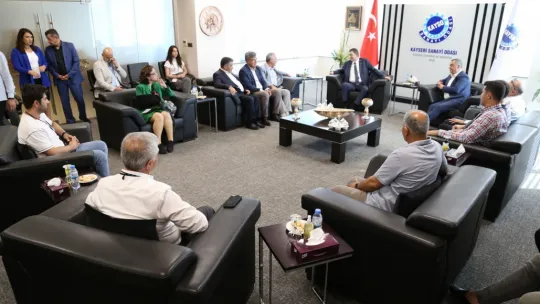 Başkan Büyüksimitci: 'Gaziantep Sanayi Odası ile her türlü işbirliğine hazırız'