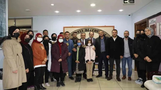 Başkan Cabbar'dan 'İyilik Yolculuğu' Projesine destek