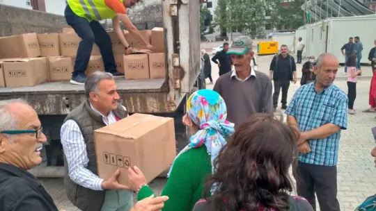 Başkan Cabbar'dan Elbistan Develi Konteyner Kent e ziyaret