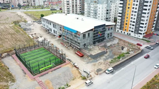 Kayseri'nin en büyük sosyal tesisinde sona gelindi