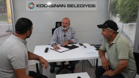 Ahmet Başkan, mahalleliyi dinlemeye devam ediyor