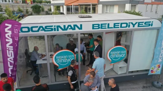 Ahmet Başkan, mahalleliyi dinlemeye devam ediyor