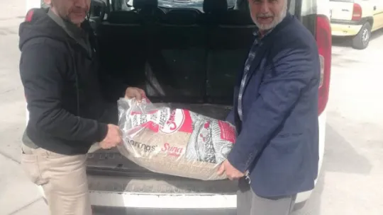 Kocasinan 6 ton yeşil mercimek tohumu dağıtıyor