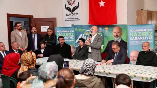 Başkan Çolakbayrakdar, 'Türkiye'ye projelerimizle model oluyoruz'
