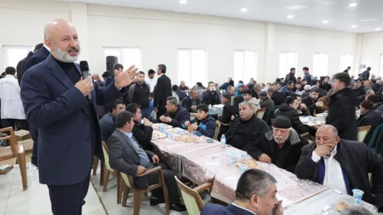 Başkan Çolakbayrakdar, yağmur duasına katıldı