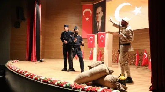 Başkan Dr. Mustafa Palancıoğlu: 'Çanakkale Zaferi'nin ruhunu tiyatro ile yaşatmak istedik'