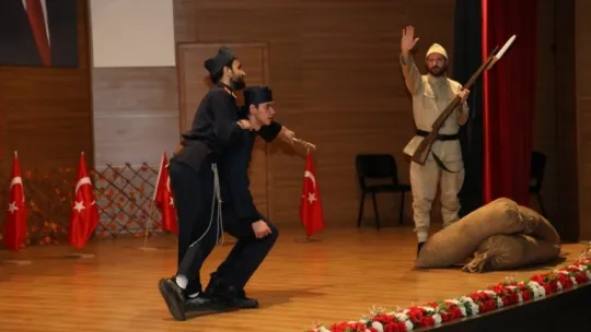 Başkan Dr. Mustafa Palancıoğlu: 'Çanakkale Zaferi'nin ruhunu tiyatro ile yaşatmak istedik'
