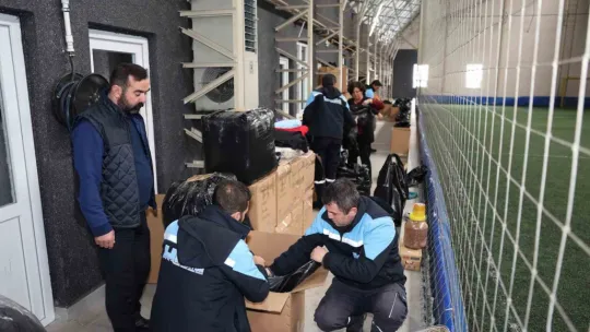 Başkan Özdoğan: 'Deprem bölgesine gönül köprüsü kurduk'