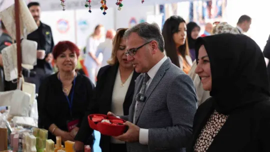 Başkan Özdoğan'dan 2.Kadın Kooperatifleri Fuarı'na davet