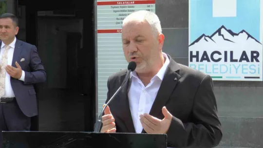Başkan Özdoğan'dan Hacılar'a yatırım müjdesi