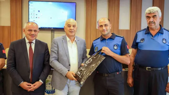 Başkan Öztürk Zabıta Haftası'nı kutladı