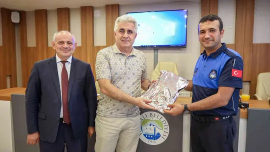Başkan Öztürk Zabıta Haftası'nı kutladı