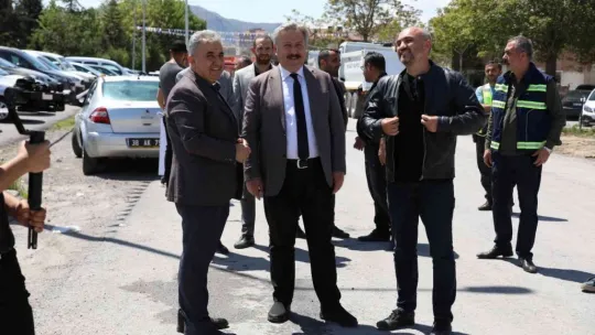 Başkan Palancıoğlu: '140 bin metrekarelik büyük çalışma, Tacettin Veli Mahallesi'nde başladı'