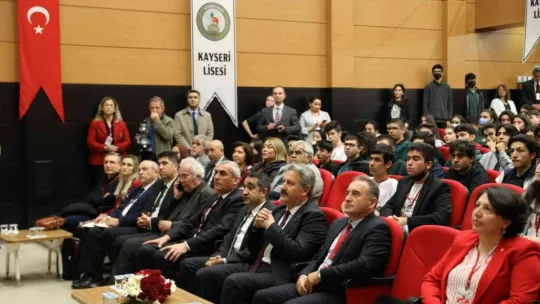 Başkan Palancıoğlu, 'Vatan Savunmasında Destanlaşan Liseler Kongresi'ne katıldı