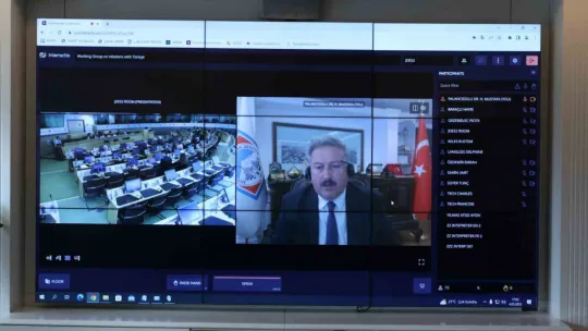 Başkan Palancıoğlu Avrupa Birliği Toplantısı'nda Türkiye'yi temsil etti