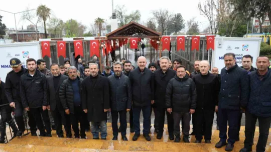 Başkan Palancıoğlu, Bakan Soylu ile Çarşıda İnceleme Yaptı