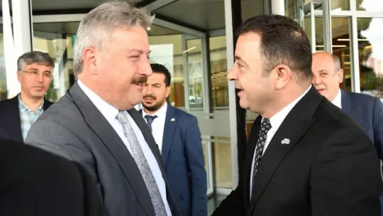 Başkan Palancıoğlu, Başkan Yalçın'ı ziyaret etti