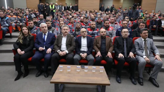 Başkan Palancıoğlu, deprem bölgesinde çalışan personeline teşekkür etti