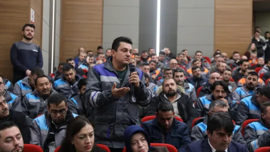 Başkan Palancıoğlu, deprem bölgesinde çalışan personeline teşekkür etti