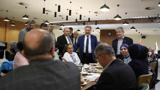 Başkan Palancıoğlu engelli vatandaşlarla buluştu