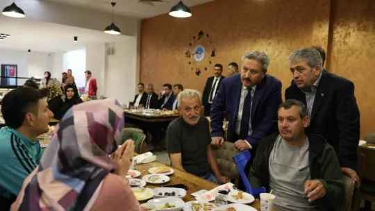 Başkan Palancıoğlu engelli vatandaşlarla buluştu