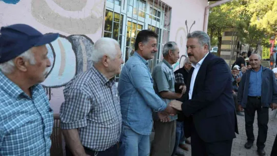 Başkan Palancıoğlu Gürpınar Mahalle sakinleri ile buluştu