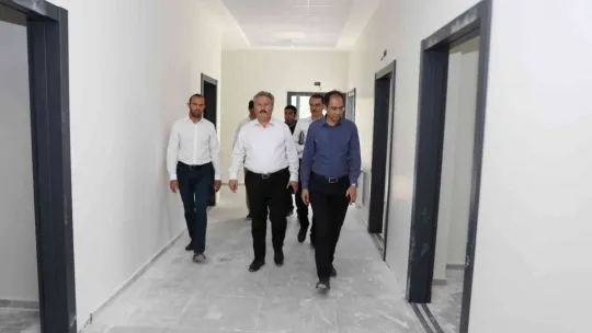 Başkan Palancıoğlu, İl Sağlık Müdürü ile yapımı devam eden sağlık merkezlerini inceledi