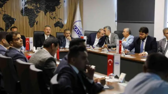 Başkan Palancıoğlu, Libyalı heyeti Serbest Bölge'de ağırladı