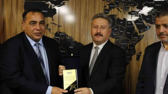 Başkan Palancıoğlu, Libyalı heyeti Serbest Bölge'de ağırladı