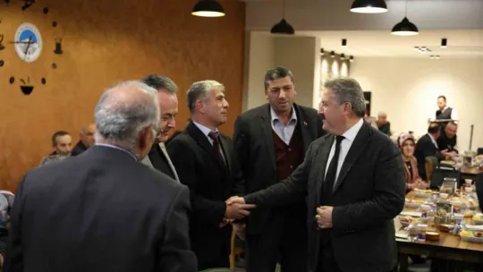 Başkan Palancıoğlu, muhtarlarla iftarda buluştu