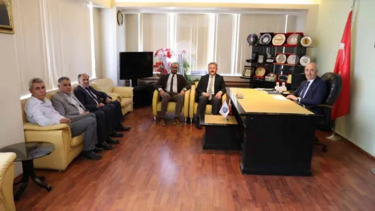 Başkan Palancıoğlu'ndan KESOB Başkanı Odakır'a hayırlı olsun ziyareti
