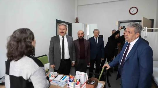 Başkan Palancıoğlu, sağlık çalışanlarını unutmadı