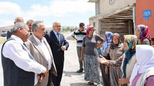 Başkan Yalçın 'Derdimiz buraları daha iyi hale getirmek'