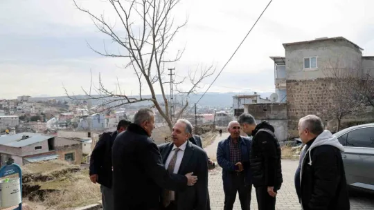 Başkan Yalçın'a Başakpınar'da sıcak karşılama