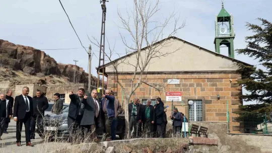 Başkan Yalçın'a Başakpınar'da sıcak karşılama