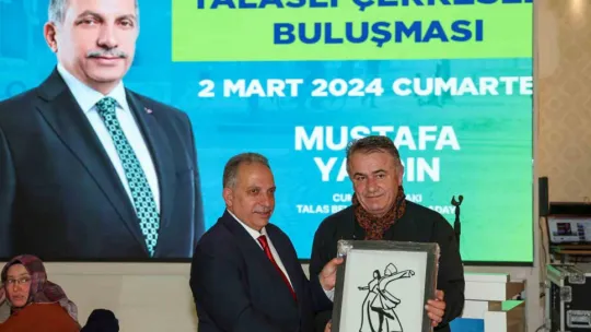 Başkan Yalçın'a Çerkeslerden büyük ilgi