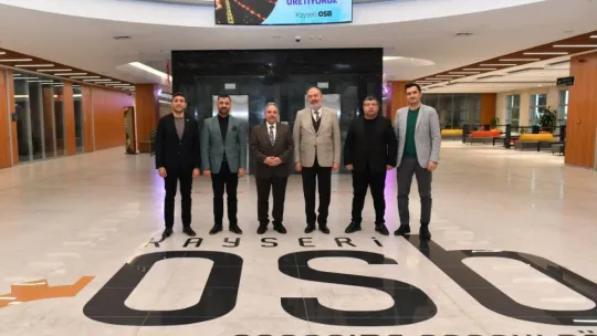 Başkan Yalçın'dan Kayseri OSB'ye ziyaret