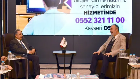 Başkan Yalçın'dan Kayseri OSB'ye ziyaret