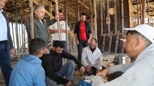 Başkan Yalçın'dan kırsala çıkarma