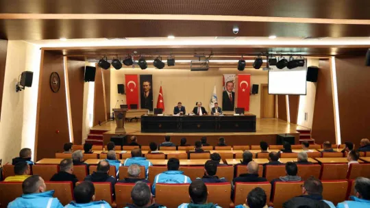 Başkan Yalçın'dan Kış Çalışmaları Ekibine Moral