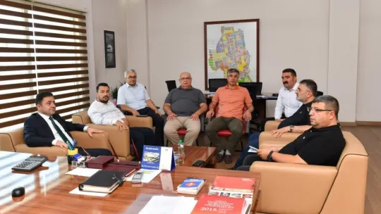 Başkan Yalçın OSB İtfaiyesi'nde incelemelerde bulundu