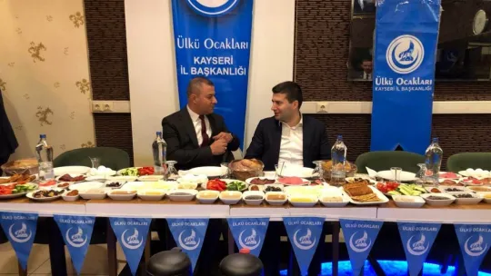 Başkan Yıldırım Kayseri İl Başkanlığı ile sahurda buluştu