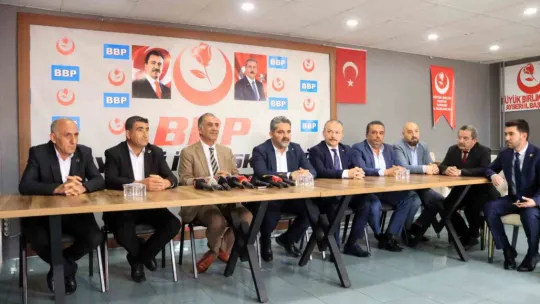 BBP de Cumhur İttifakı lehine Pınarbaşı seçiminden çekildi